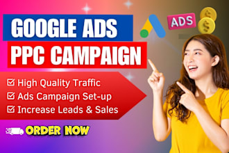 setup and fine tune a google search ads adwords ppc display ad campaign
