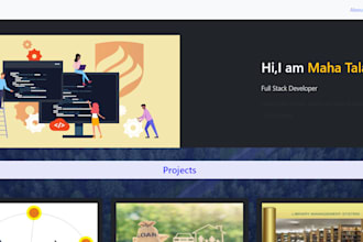 design portfolio and contact us forms