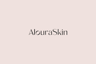 design a luxury logo for beauty or skincare brand
