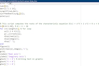 do matlab programming and simulink modelling and analysis