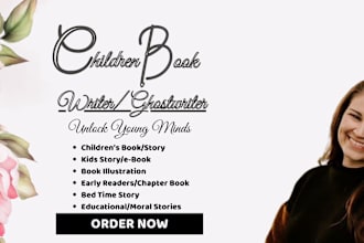 do children book writing, kids story, kdp ebook writer, book illustration, kdp