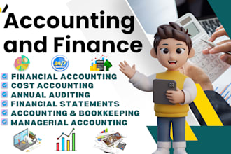 do any task related to accounting and finance