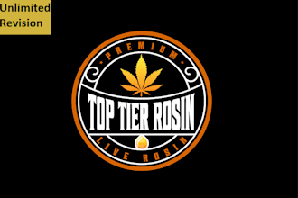 do premium luxury cannabis marijuana cdb oil logo design
