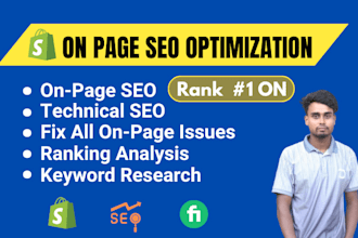 do shopify SEO services for google top ranking