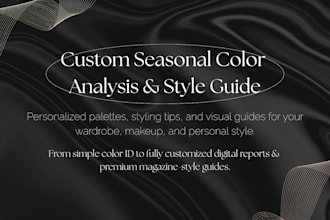 find your perfect colors with expert seasonal color analysis
