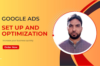 set up and optimize google ads display, search, and ppc campaigns