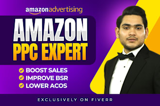 setup and manage amazon PPC campaign advertising ads