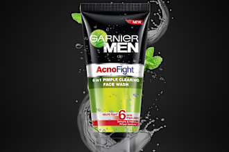 do product manipulation, poster design for facebook instagram ads in photoshop
