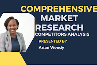 do market research, swot and competitor analysis reports