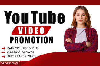 do organic youtube video promotion for channel growth