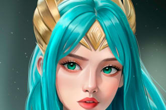 draw concept character and I will develop the design