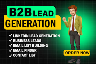 do b2b lead generation, email finder, ecommerce leads and contact list building