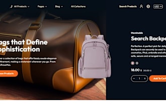 design backpack shopify store tote bags store handbags shopify store cross bags