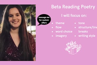 beta read your poetry collection