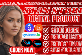 setup stan store, stan store marketing, tiktok shop, beacons ai, gumroad, payhip