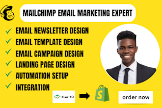 do mailchimp email marketing campaign template automation