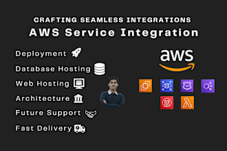 integrate any amazon web service for you