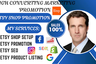 setup etsy shop, etsy shop promotion, etsy SEO,etsy ads,boost etsy sales