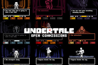 make you an undertale sprite