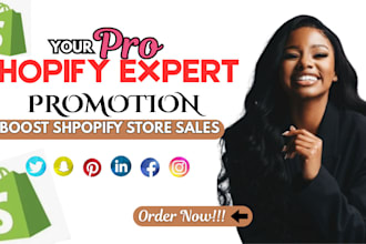 boost etsy store, ebay store, amazon, shopify promotion to get huge store sales