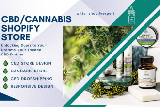 cbd shopify store cannabis store cbd store cbd website