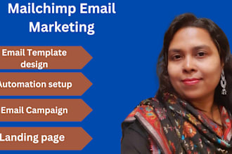 professionally designed mailchimp email template