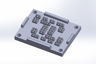 design 3d model, mould, parts and gcode