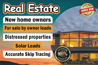give new home owners, solar leads,for sale by owner distressed ownerskip tracig