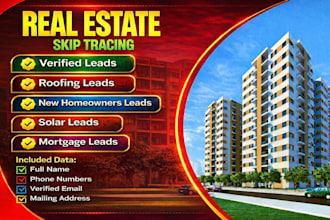 generate a verified new home owners leads solar leads roofing leads mortgage