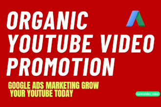 increase your youtube videos growth organically with google ads