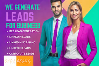 do b2b linkedin email scraping and lead generation