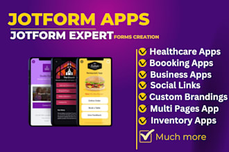 create and design responsive jotform apps and jotforms in 24 hours