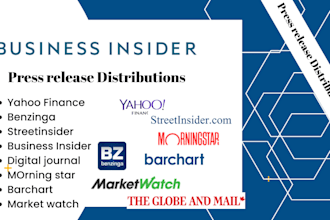 do yahoo finance press release distribution