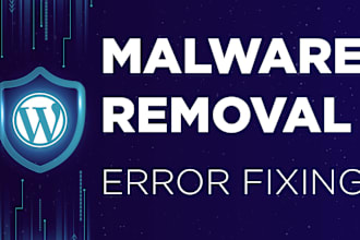 do professional wordpress malware removal and fix hacked websites