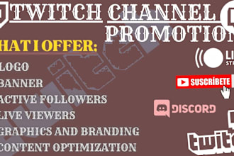 do gaming real organic twitch promotion to reach affiliate and partnership