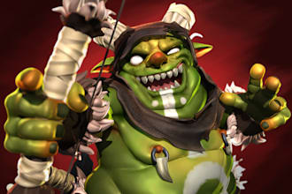 sculpt high fidelity 3d models for games and illustrations