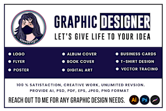 be your creative and best graphic designer