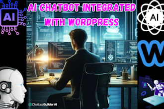 integrate ai chatbot, chatgpt, openai api, with wordpress website