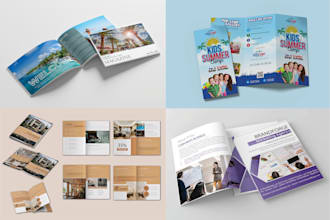 design, redesign, edit brochure, poster, booklet, catalogue and trifold brochure
