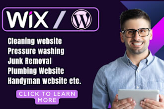 design handyman, junk house cleaning, painting, pressure washing service website