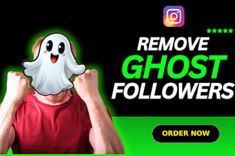identify and remove instagram ghost,fake followers manually