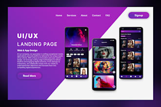 offering website mockup design services using figma for uiux design