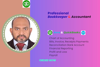 do bookkeeping on xero quickbooks account