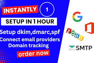 setup instantly ai for cold outreach , email warmup, campaigns, dns records