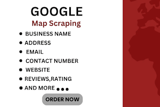 do google map scraping business lead generation with email
