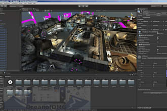 develop 3d game for pc, mobile, demo metaverse in unity