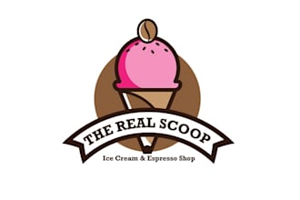 design top notch images ice cream logo