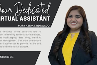 be your dedicated virtual assistant from the philippines
