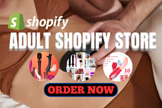 design a highly profitable adult toy store, adult shopify store, lingerie store