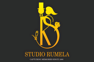 create a modern wedding and marriage anniversary logo design